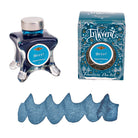 Diamine Inkvent Teal Edition Pigment Shimmer Bottled Ink in BRRR - 50 ml
