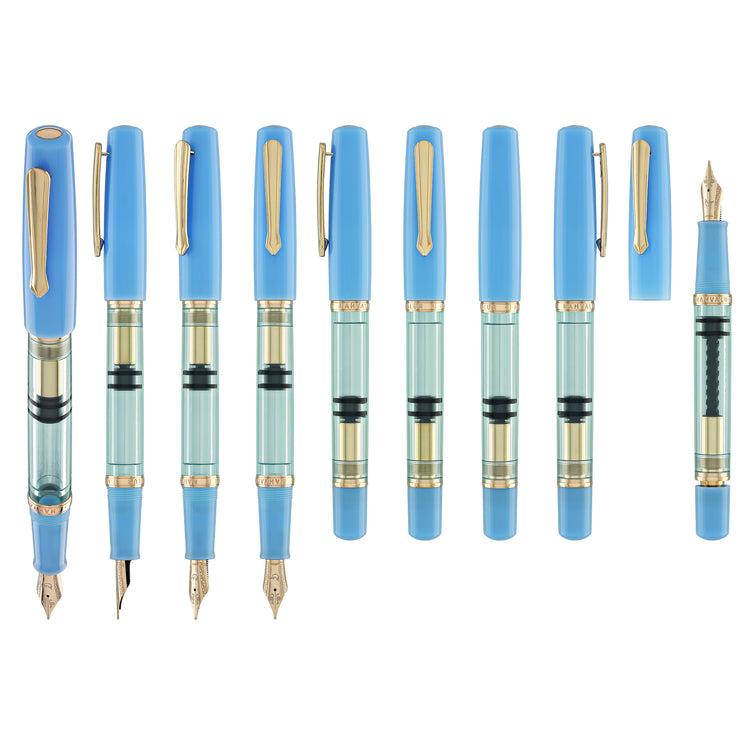 Nahvalur Original Fountain Pen in Blue Lagoon
