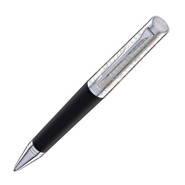 Parker Ingenuity Ballpoint Pen in Legacy of Flight with Chrome Trim