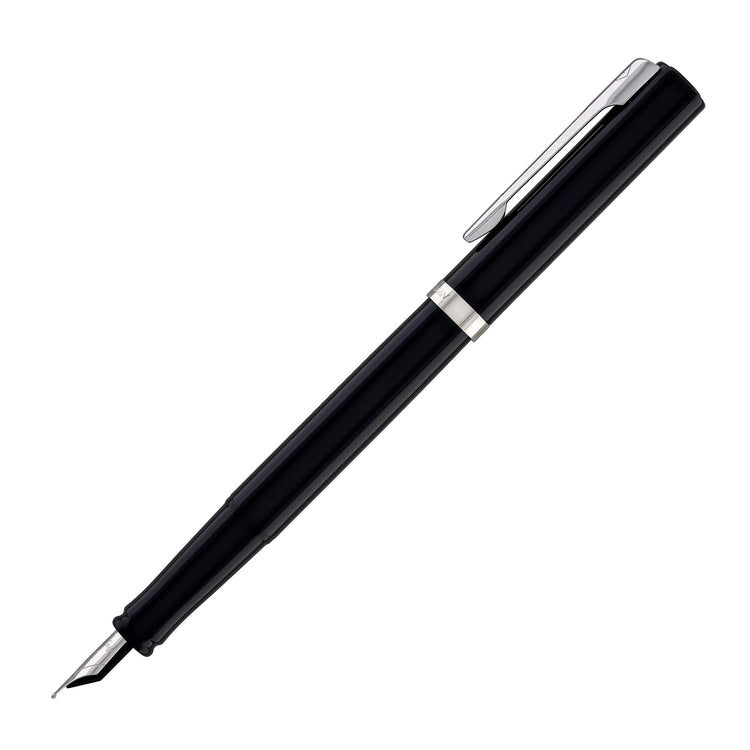 Waterman Impression Fountain Pen in Black with Palladium Coated - Fine Point