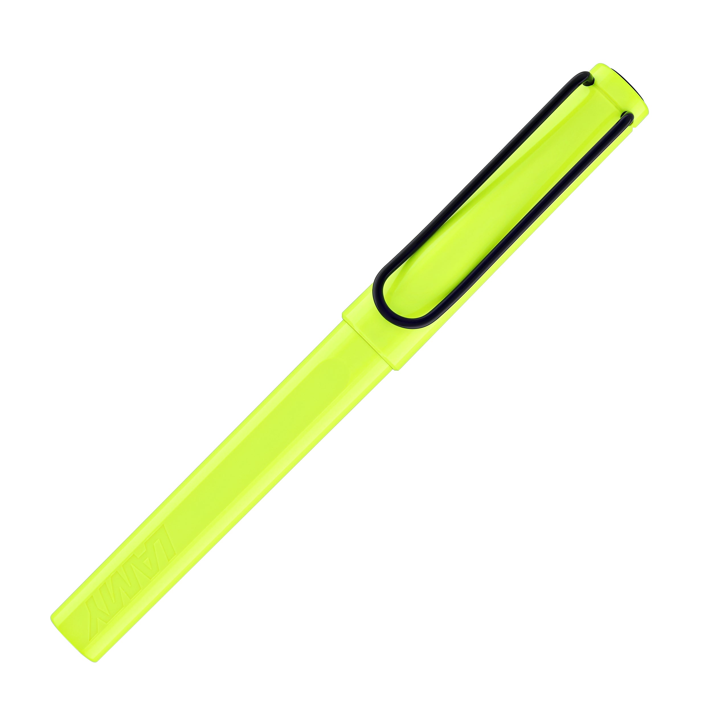 Lamy Safari Rollerball Pen in Neon Yellow - Goldspot Pens