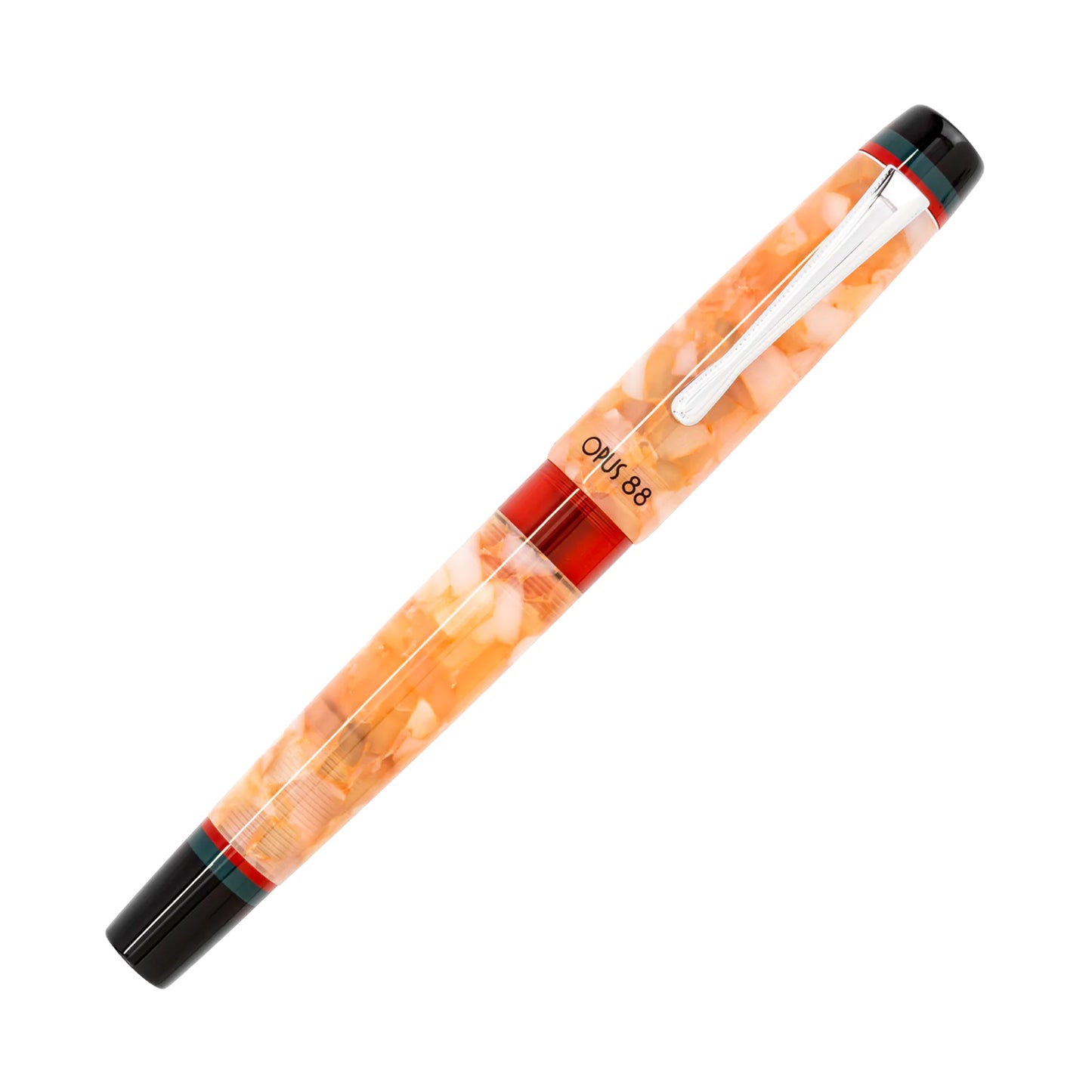 Opus 88 Minty Fountain Pen in Orange