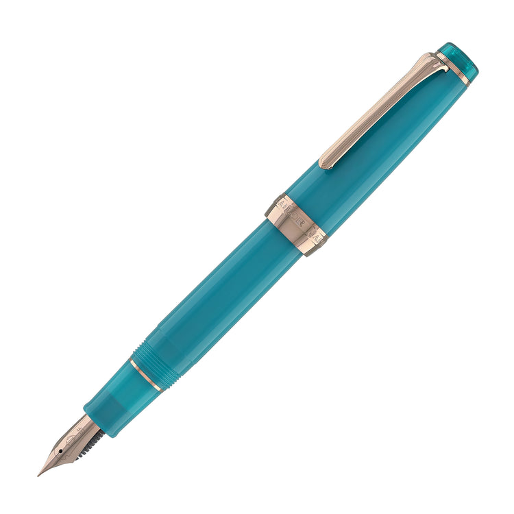 Sailor Pro Gear Regular Fountain Pen in Lucky Charm 2 Translucent Clover Teal
