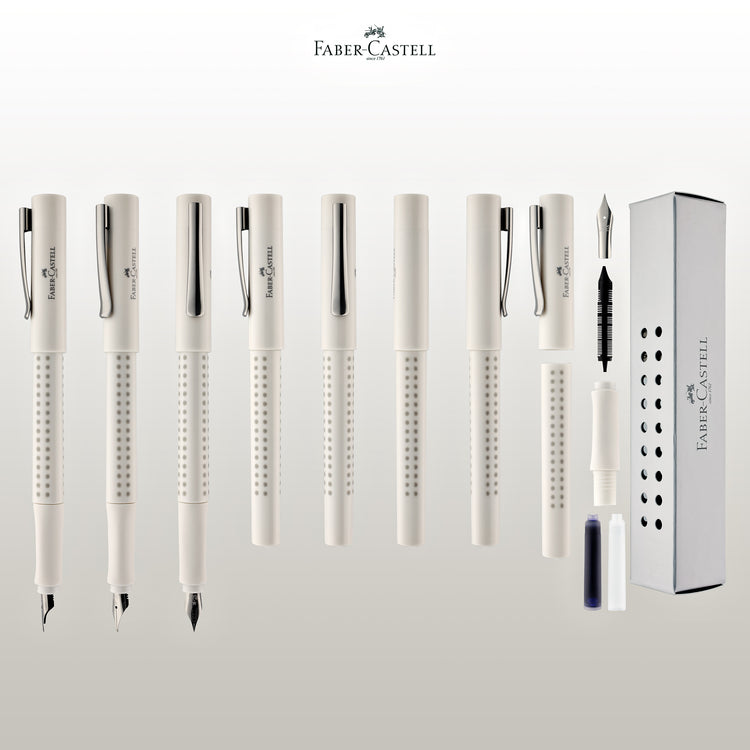 Faber-Castell Grip Harmony Fountain Pen in Coconut Milk