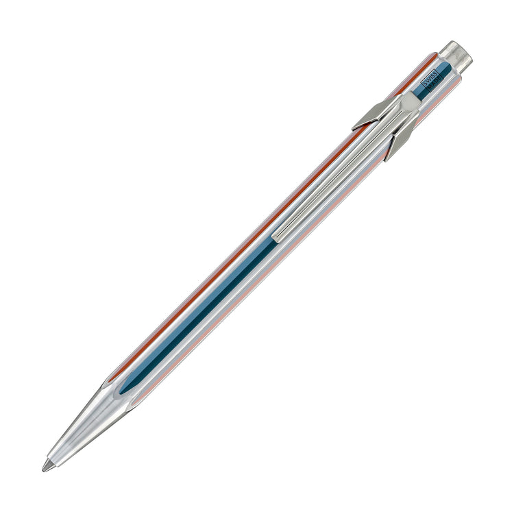 Caran d'Ache 849 Paul Smith 5 Ballpoint Pen in Silver - Medium