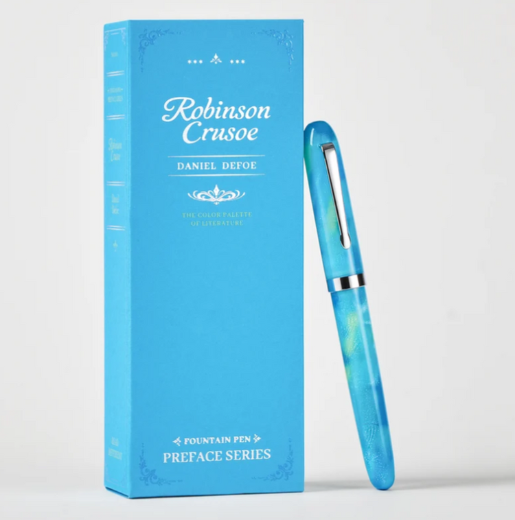 Wearingeul Preface Fountain Pen in Robinson Crusoe with Silver Trim