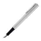 Waterman Impression Fountain Pen in Stainless Steel with Palladium Coated - Fine Point