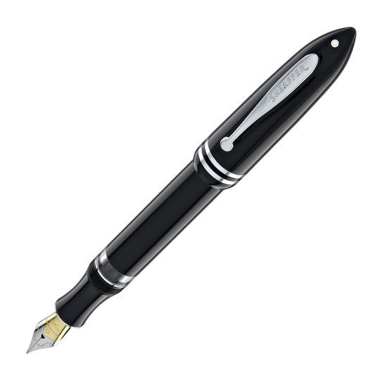 Sheaffer Balance III E892 Fountain Pen in Glossy Black & Chrome Trims