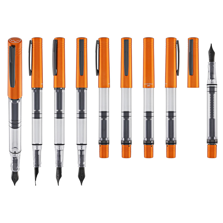Monteverde USA MP1 Fountain Pen in Foxy Orange