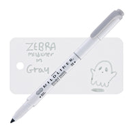 Zebra Mildliner Dual-Tip Highlighter in Gray