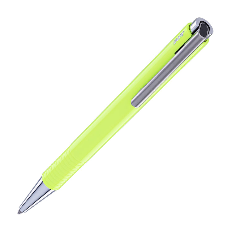 Lamy Logo M+ Ballpoint Pen in Neon Yellow
