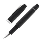 Scribo Flow Fountain Pen in Dimensione with Platinum Trim