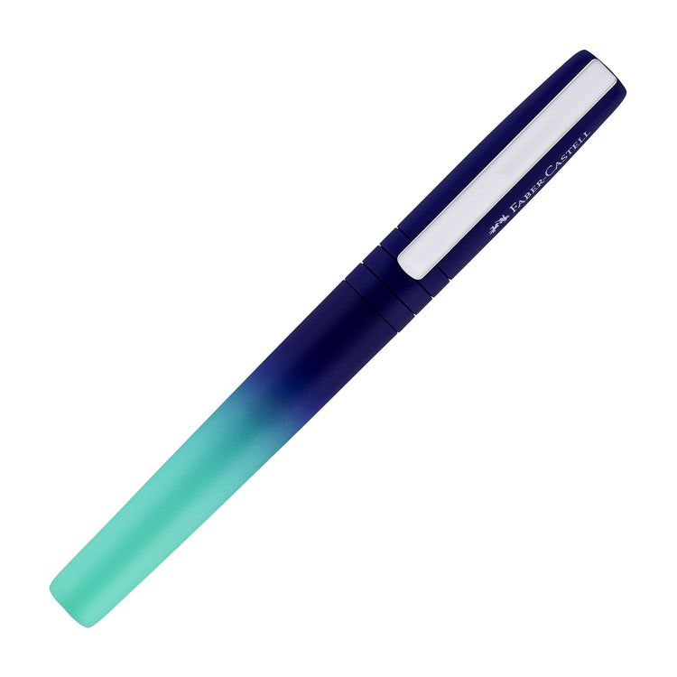 Faber-Castell Poly Flow Fountain Pen in Buzzing Blue