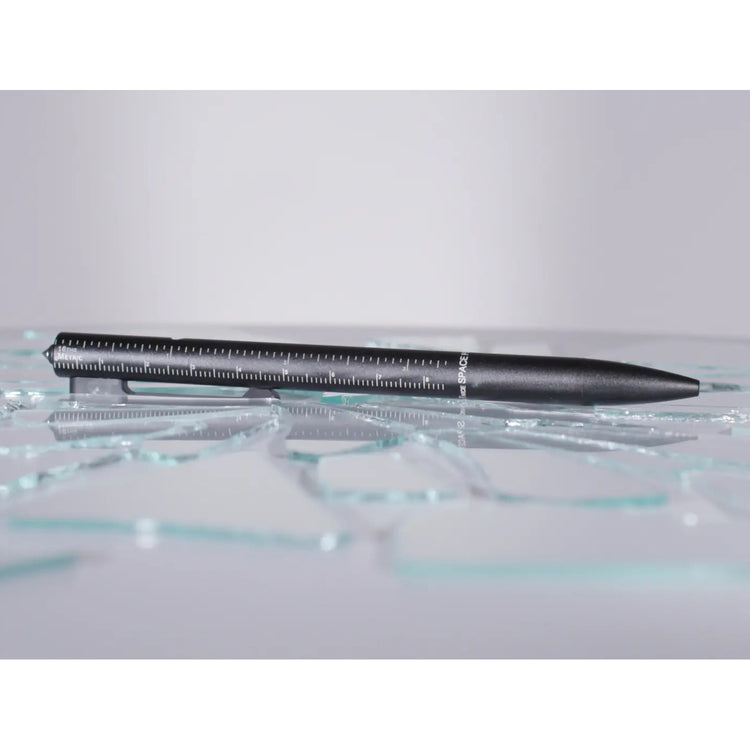 Fisher Measure Twice Tactical Bolt-Action Space Pen with Glass Breaker Tip