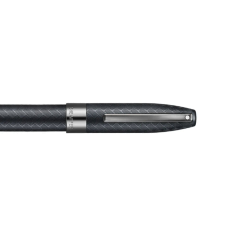 Sheaffer Legacy Chevro Rollerball Pen in Matte Black with PVD Gunmetal