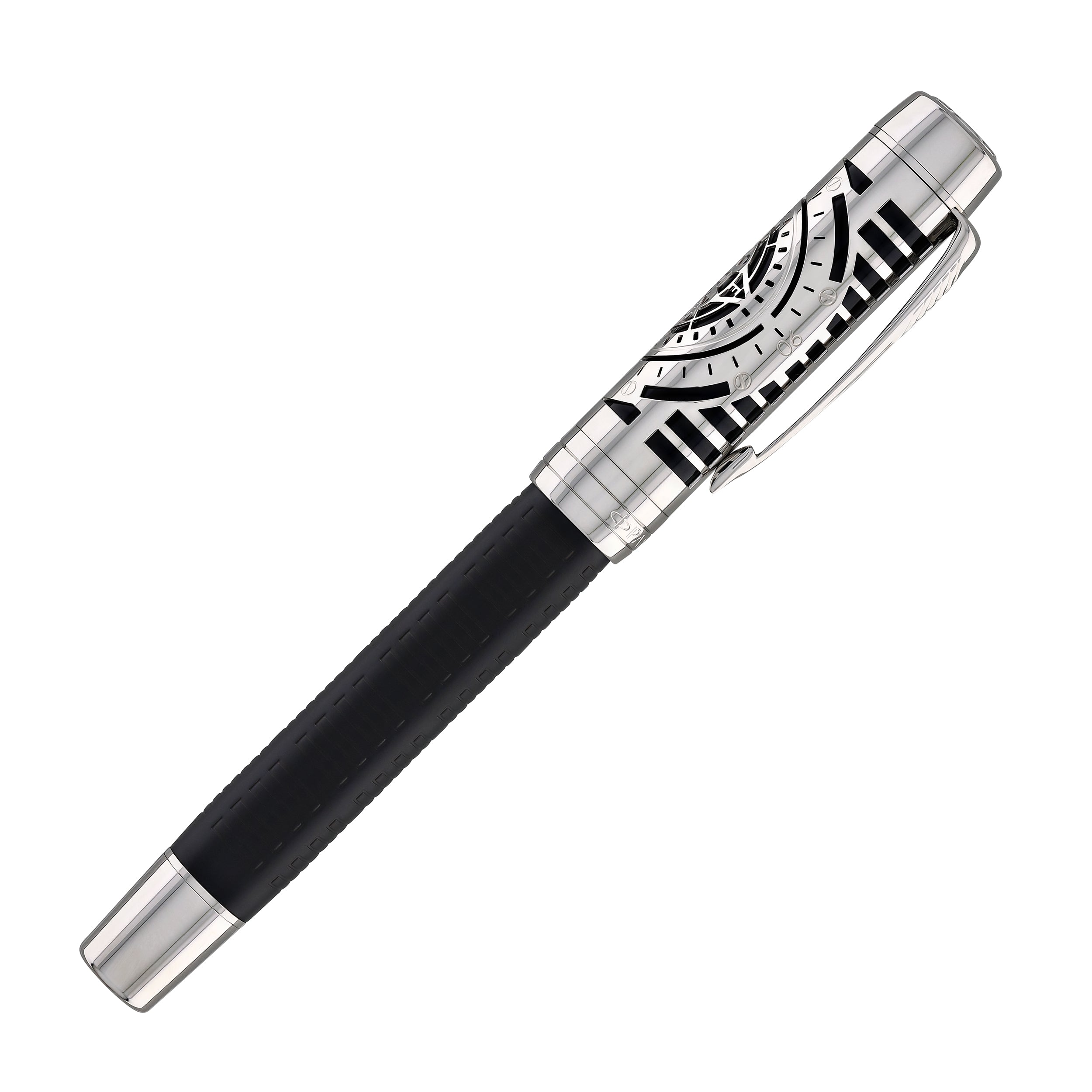 Parker Duofold Legacy of Flight Fountain Pen in Matte Black with