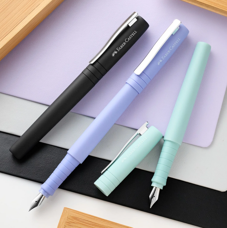 Faber-Castell Poly Fountain Pen in Pale Iris