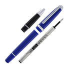 Cross Lume Rollerball Pen in Deep Sea Blue with Polished Chrome Appointments