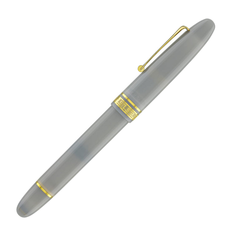 Omas Ogiva Fountain Pen in Grigio with Gold Trim - 14K Gold