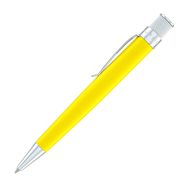 Retro 51 Tornado Colorwave Rollerball Pen in Hello Yellow