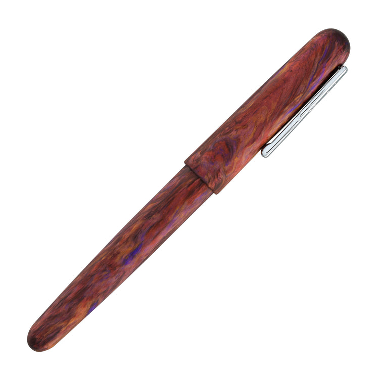 Conklin Streamline Rollerball Pen in Matte Sunset Medley with Chrome Trim - Limited Edition