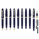Sailor 1911 Large Fountain Pen in Blue - 14kt Gold Nib