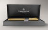 Caran d’Ache Ecridor Rollerball Pen in Gold Plated Chevron Rollerball Pen