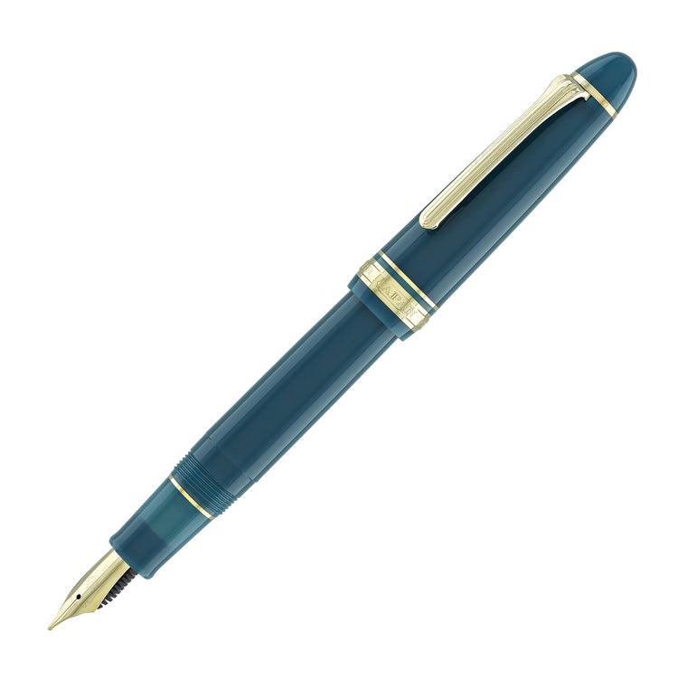 Sailor 1911 Casual L Basis Fountain Pen in Muted Green, Gold Trim