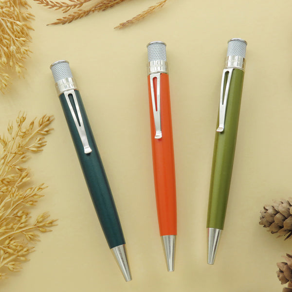 Retro 51 Tornado Seasonal Touch Autumn Orange Rollerball Pen Rollerball Pen