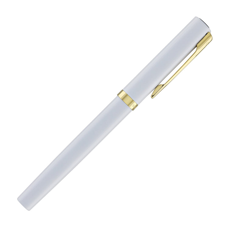 Waterman Impression Fountain Pen in White with Gold Coated - Fine Point