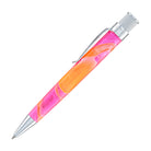 Retro 51 Tornado Cosmic Swirl Rollerball Pen in Pink & Orange