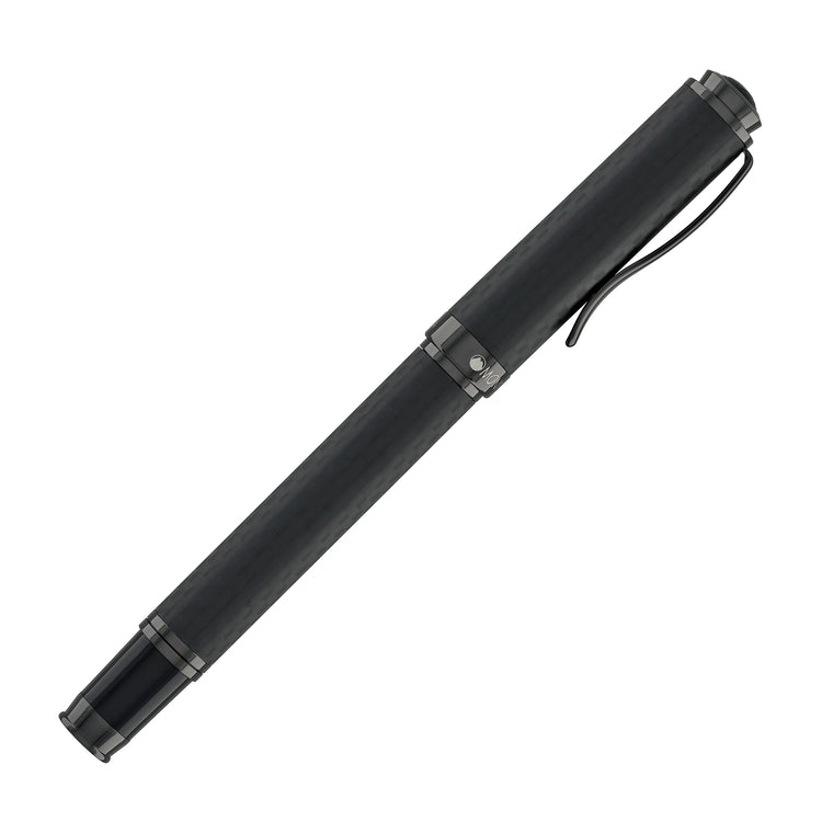 Monteverde Innova Fountain Pen in Matte Carbon with Gunmetal Trim
