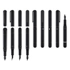 Narwhal Nautilus Fountain Pen in Cephalopod Black