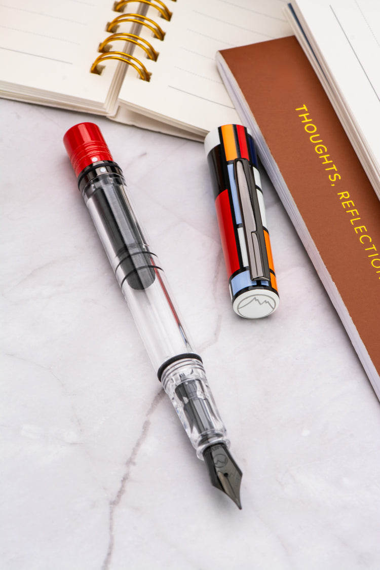 Monteverde USA MP1 Fountain Pen in Mondrian Composition 1921