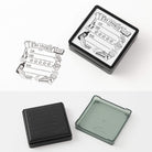 Midori Paintable Stamp Pre-Inked in My Favorite