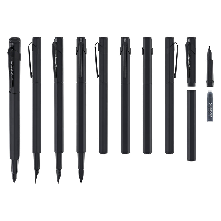 Caran d'Ache 849 Fountain Pen in Black Code