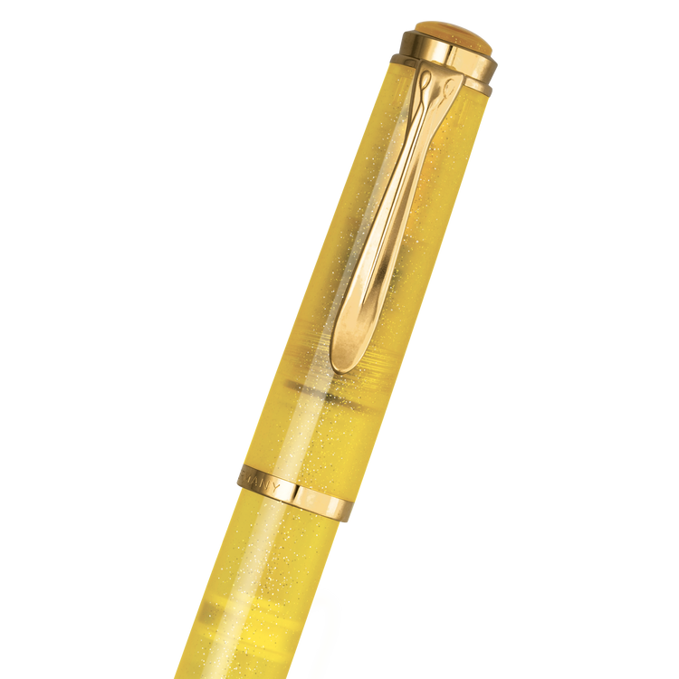 Pelikan Classic M200 Fountain Pen and Edelstein Ink Set in Pyrite