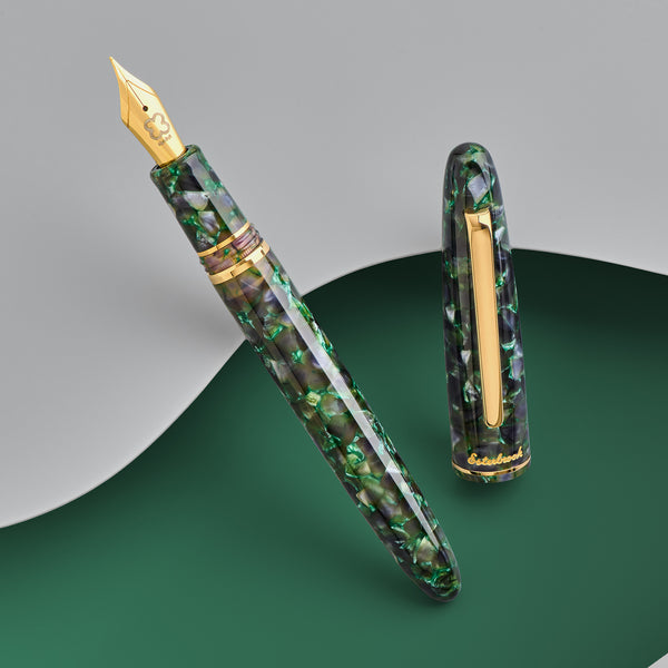 Esterbrook Estie Fountain Pen in Jurassic with Gold Trim - Cartridge/Converter Fountain Pen