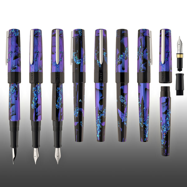 Benu Euphoria Fountain Pen in French Poetry Fountain Pen