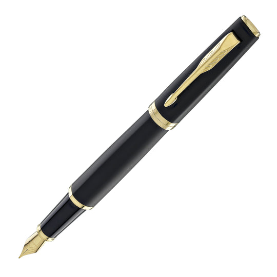 Parker Meridian Fountain Pen in Matte Black
