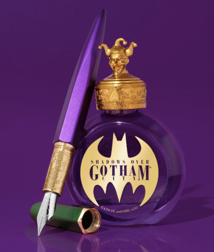 Ferris Wheel Press The Joker Marquise Fountain Pen and 38ml Ink Set