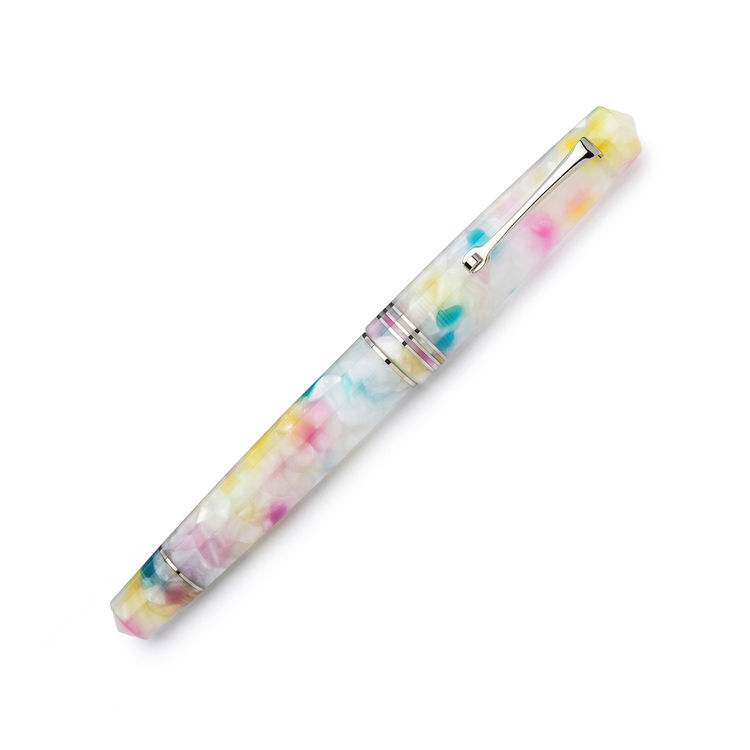 Leonardo Momento Zero Fountain Pen in Rainbow Sprinkles