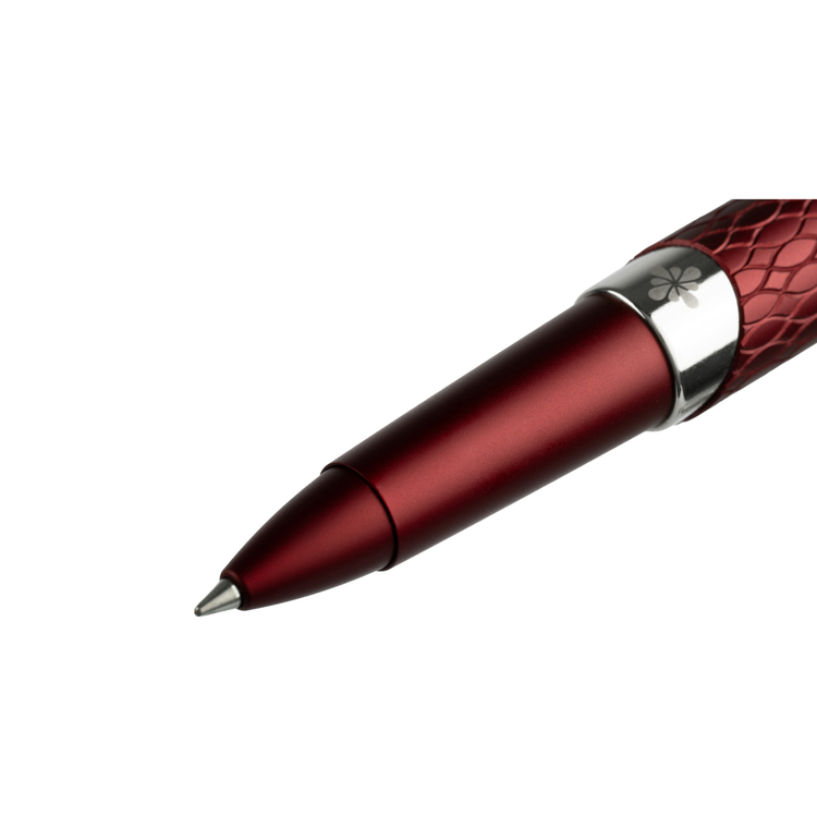 Diplomat Cobra Rollerball Pen in Burgundy Red