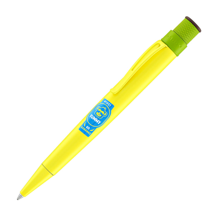 Retro 51 Tornado Fruit Series Rollerball Pen in Banana