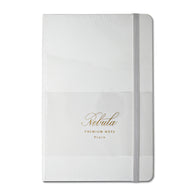Nebula by Colorverse A5 Premium Notebook in Snow White