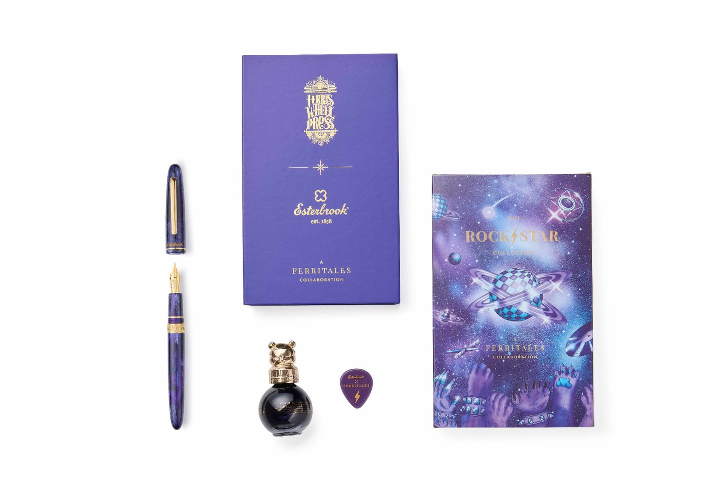 Esterbrook x Ferris Wheel Press Rockstar Estie Fountain Pen Set