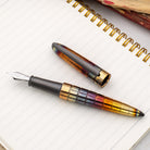 Diplomat Aero Fountain Pen in Rhomb Flame