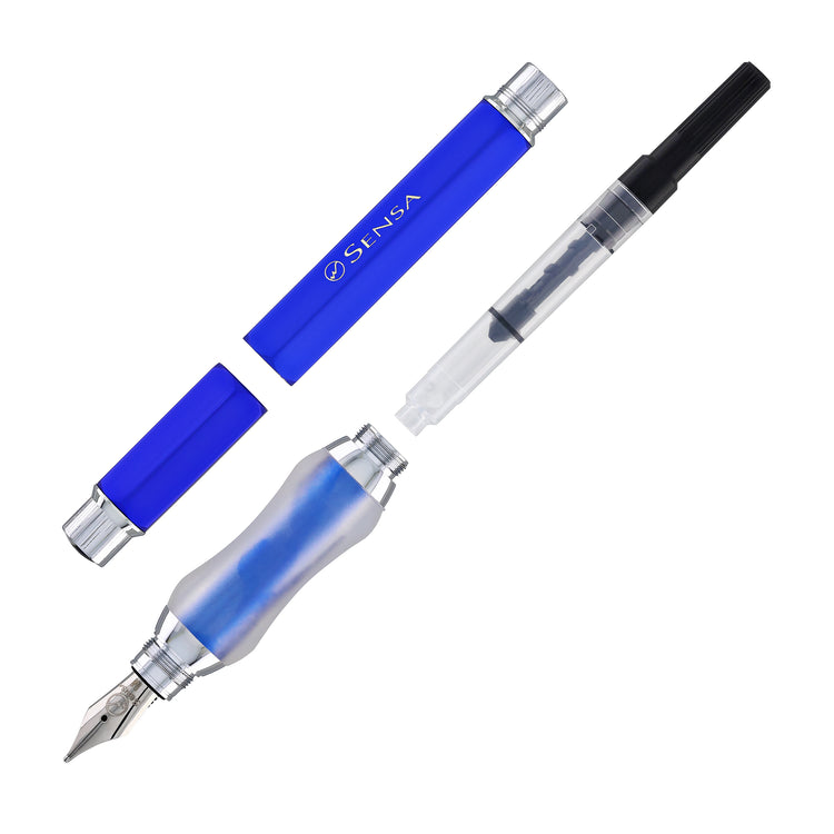 Sensa Sensagraph Fountain Pen in Lapis Blue