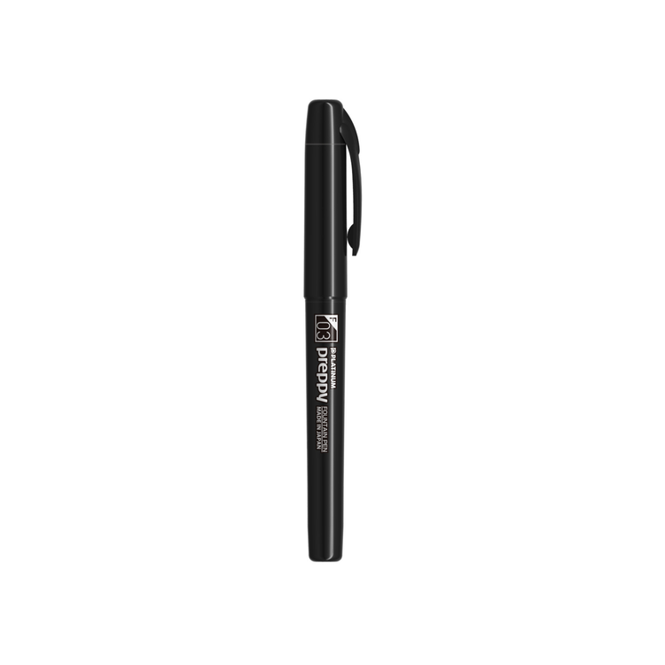 Platinum Preppy Fountain Pen in Black Edition - Limited Special