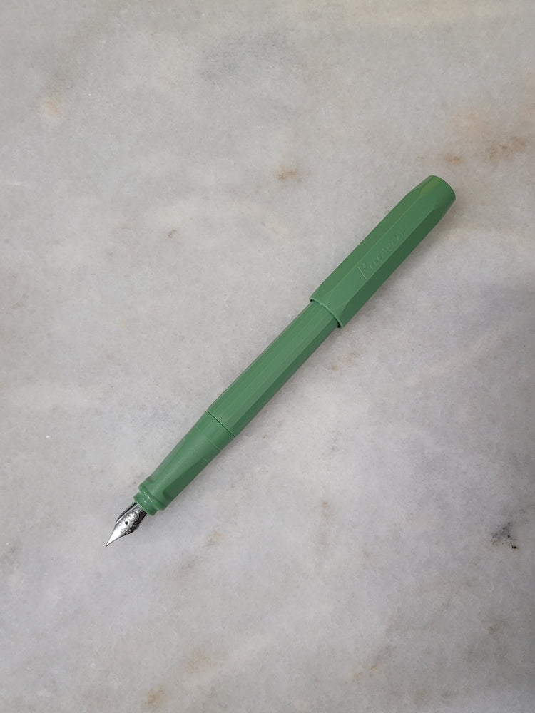 Misfit Item 0007 Kaweco Perkeo Fountain Pen in Jungle Green - Fine Point